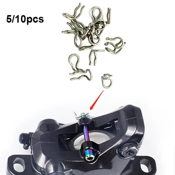 5/10db Kerékpár Féktárcsa fékbetét Rögzítő Csavart Féknyereg patentek Osztott Pin-kódot A Shimano XT HAT XTR Kerékpár Kiegészítők
