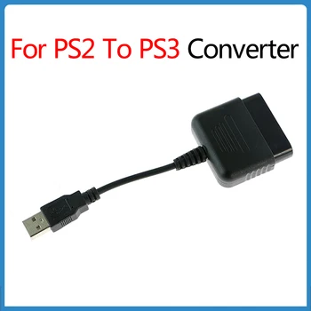 A PS2 PS3 Átalakító Sony PS2 PS3 Játék Controlle PC USB Adapter Átalakító Kábel Joypad videojáték Alkatrészek