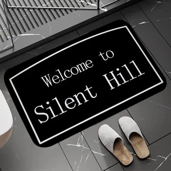 Hosszú Folyosón Szőnyeg Üdvözöljük a Silent Hill Hálószoba Szőnyeg Erkély imaszőnyeg Nedvszívó Nappali, Fürdő, Szőnyegek Bejárati Ajtó Mat