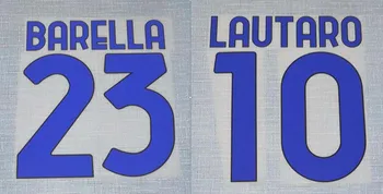2023-2024 el LAUTARO BARELLA nameset javítás jelvény