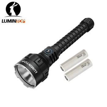 LUMINTOP PK21 Szuper fényes Ultra-dobd LED Zseblámpa 8100 lumen 1200M dobja távolság Taktikai Zseblámpa A keresést menteni