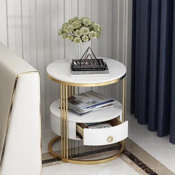 Lap Körben, Éjjeliszekrények Egyszerű Hálószoba Bútor Modern Éjjeliszekrényen Luxus Éjjeliszekrényen Mini Tároló szekrény