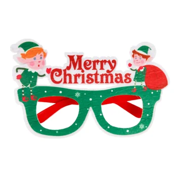 Xmas Szemüveg Keret, Karácsonyi Dekoráció, Otthon Santa Gnome Szemüveg Felnőtt Gyerekek Ajándékokat 2024 Új Év Natal Noel Navidad 2023 DIY