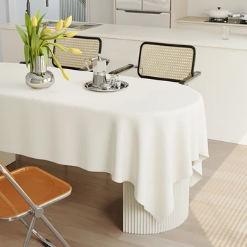 Krém fehér terítő, világos luxus, high-end érzem, terítő, mossa ingyenes, olaj, vízálló dohányzóasztal szőnyeg, szőnyeg