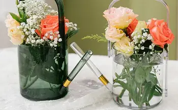 1000ML Nagy Kaliberű Virág Öntöző Kanna Öntöző Pot Kerti Öntözés Öntözés Pot Flakont Hordozható Növény, Gyep, Kerti Szerszám