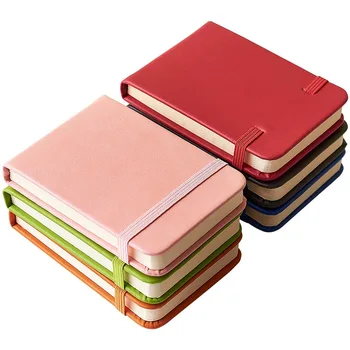 A7 Minimalista Üzleti Notebook Mini Zseb Könyv Aranyos Kézzel Ledger Diák Notebook