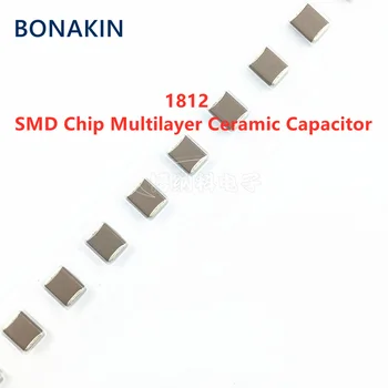10db 1812 1.5 UF 155K 50V 100V X7R 10% 4532 SMD Chip Többrétegű Kerámia Kondenzátor