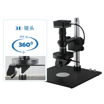 Optikai Automatikus 360 fokban elforgatható Megtekintése 3D Mikroszkóp Ipari Ellenőrző Mérő Szoftver Digitális Mikroszkóp