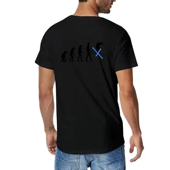 Új Evolúció Sí T-Shirt maximum Short sleeve tee férfi magas, t-ing