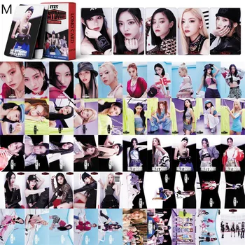 55pcs/set KPOP ITZY Kis Kártya ÖLNI A KÉTSÉG Album Lomo Kártya Ajándék Chi Lia Yu-Lee jin Chae jung Yuna Nyomtatási Kép Lány Ajándék