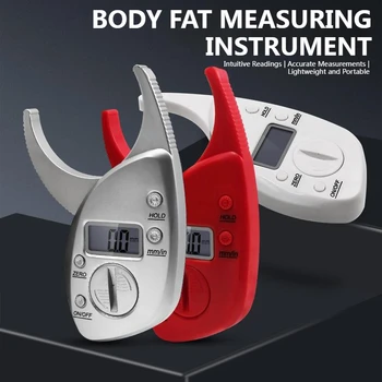 Testzsír Féknyereg Teszter Mérleg Fitness Monitorok Analyzer Digitális Skinfold Karcsúsító Mérési eszközök Elektronikus Kövér Intézkedés