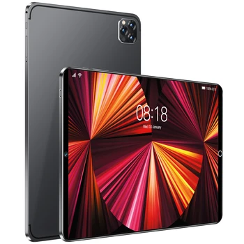 Tablet 4G 5G Pad Pro 8GB RAM, 512 GB ROM 10.1 hüvelyk FHD Kijelző Android 12.0 Dual SIM Kártyahely 8000mAh Akkumulátor Eredeti Tabletta
