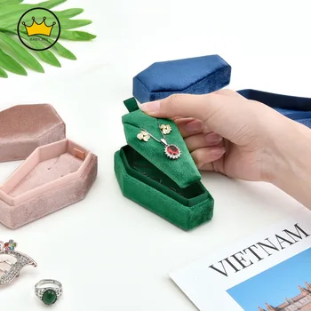 Nyaklánc Jogosultja Szervező Gyűrű Tároló Doboz, Csomagolás Kis Businesse Cajas De Joyería