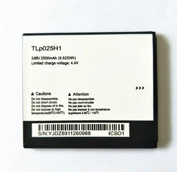 Új TLp025H1 akkumulátor Alcatel OneTouch POP 4 ÓSZ-5051X ÓSZ-5051D 5051X 5051D 5051 Pop 4 (5.0) TLp025H7 mobil telefon