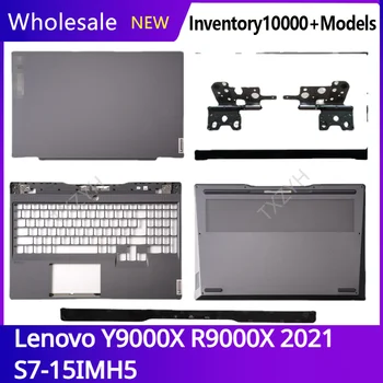 Új Lerovo Légió Y9000x R9000x 2021 S7 15IMH5 Laptop LCD hátlap Előlapot Zsanérok Palmrest Alsó Esetben A B C D Shell