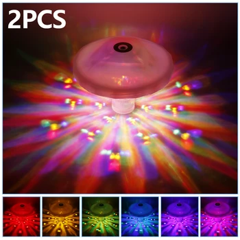 2db LED-Medence Fény IP67 Vízálló Disco Projektoros Lámpa
Színpadi Fényben Úszó Medence Lámpák 8 színváltó Karácsonyi Fény