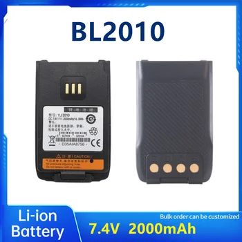 walkie talkie BL2010 akkumulátor 7,4 V-os 2000mAh Li-ion akkumulátor hytera TD500/510/560/580 rádió