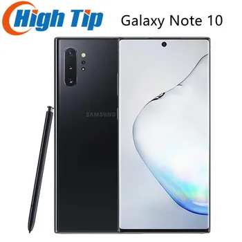Eredeti Kártyafüggetlen Samsung Galaxy Note 10 N970U1 N970F 256 gb-os ROM, 8 GB RAM mobiltelefon Octa-Core 6.3' Snapdragon 855 Mobil Telefon
