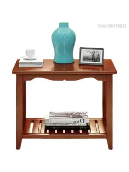 Kanapé oldalsó asztal tömör fából készült ülő sarok sarok szekrény, kis asztal dohányzóasztal egyszerű telefon táblázat négyszögletes asztal Amerikai