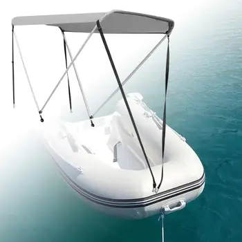 Felfújható Csónak Maximum Borda Halászati Csónak, Kajak Fedezze Halászati Sátor Könnyű Kenu támogatásával Rudak, Állítható Pántok