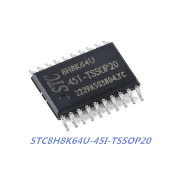 1db STC8H8K64U-45I-TSSOP20 eredeti STC8H8K64U STC MCU