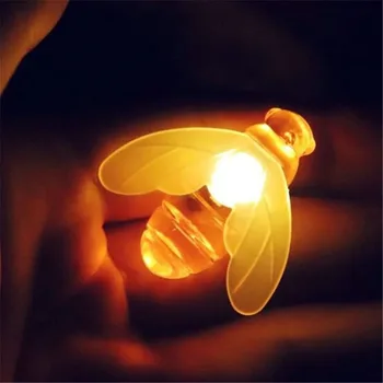LED Solar Méh Firefly Lámpa LED Kerti Lámpa Vízálló Napenergia Dekoratív Út Táj Fények Hinta Állítható Otthon Kert
