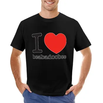 imádom beabadoobee T-Shirt grafikus póló Rövid ujjú férfi ruházat
