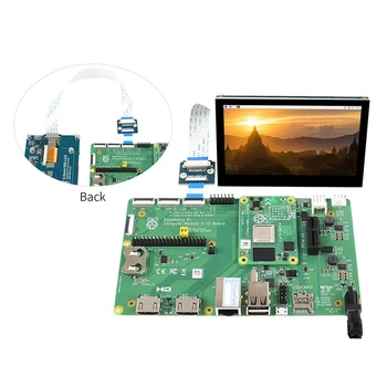 DISP Adapter 22PIN, Hogy 15PIN videokártya Testület DSI Interfész Átalakító a Raspberry Pi Számítási Modul