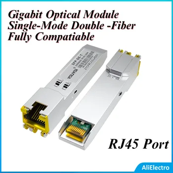 Gigabit Elektromos Port Fotoelektromos Átalakítás Optikai Modul 1,25 G Optikai SFP Modul-KAP RJ45 1,25 G Optikai Modul