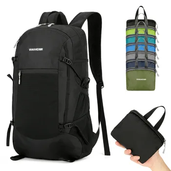 Legújabb design szabadban ingyenes egyéni logó hátizsákok tartós összecsukható kerékpár túrázás hátizsák a tizenéves alacsony MOQ vízálló utazás táskák