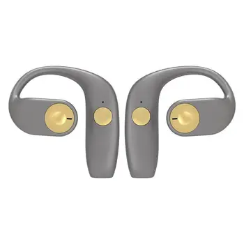 Csont Végző Fül Telefonok Vezeték nélküli Nyitott Fejhallgató 5.2 Verejték Ellenálló Sport Fülhallgató Kettős 14.2 mm-es Meghajtók csontvezetéses