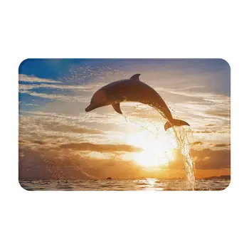 Delfin Betölt Coziness Inmicrofibers Életterek Csúszásmentes Játszani Szőnyeg Ellenállni Dirt Halványuló Ideális Hálószoba, Nappali, Szabadtéri