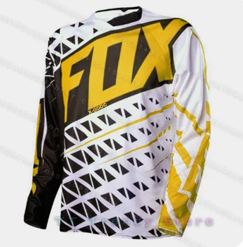 2023 Férfi Lesiklás X-GODC FOX teleyi DH Mountain Bike MTB Ing Offroad DH Motorkerékpár Jersey-i Motocross Sportwear MTB Ruházat